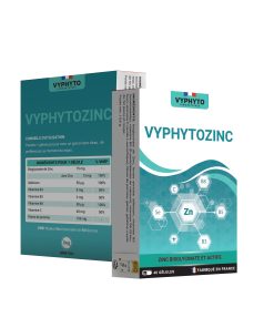 Thực phẩm bảo vệ sức khỏe VYPHYTOZINC bổ sung kẽm cho cơ thể