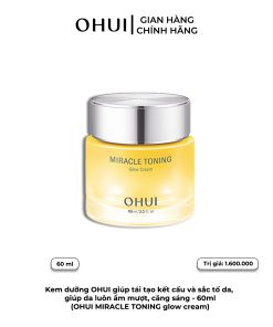 Kem dưỡng OHUI giúp tái tạo kết cấu và sắc tố da, giúp da luôn ẩm mượt, căng sáng – 60ml