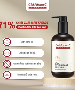 Ampoule dưỡng trắng và ngăn ngừa lão hóa Cell Fusion C Expert Vita Antioxidant Ampoule 300ml