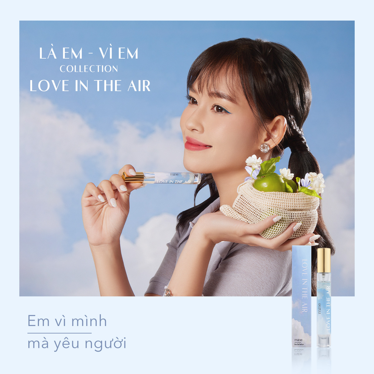 Nước hoa nữ Mine Love In The Air lưu hương 6-8h 9ml