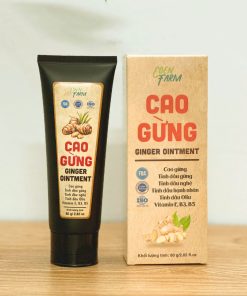 Cao gừng Eden Farm 80gr hỗ trợ nhức mỏi xương khớp, giữ ấm cơ thể, giảm mỡ bụng
