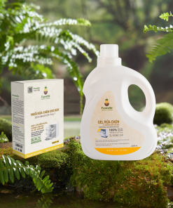 Gel rửa chén bát cho máy FUWA3E Enzyme sạch x2 2L