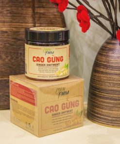 Cao gừng Eden Farm 180gr hỗ trợ nhức mỏi xương khớp, giữ ấm cơ thể, giảm mỡ bụng