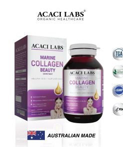 Collagen thủy phân hỗ trợ Da Móng Tóc Acai Labs Marine Collagen Beauty Australia 90v