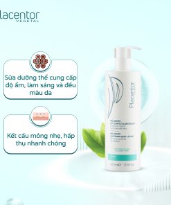 Sữa DưỡngToàn Thân Làm Trắng Da Placentor Vegetal Melawhite Lait Corps Eclaircissant Melawhite Lightening Body Lotion