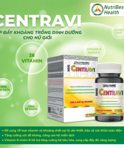 Thực phẩm bảo vệ sức khỏe NMI Centravi Nữ Giới (60 viên)