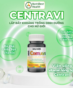 Thực phẩm bảo vệ sức khỏe NMI Centravi Nữ Giới (60 viên)