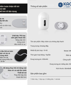 Máy Châm Cứu Xung Điện Không Dây Kachi MK398 – Giải Pháp Thư Giãn & Giảm Đau Hiệu Quả