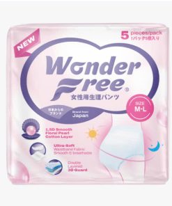 Quần nguyệt san WONDER FREE size M-L (5 miếng)
