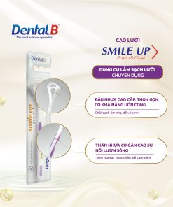 Dụng cụ vệ sinh lưỡi Dental B Tongue cleaner Smile up