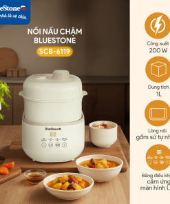 Nồi Nấu Chậm BlueStone SCB-6119 1 Lít 200W