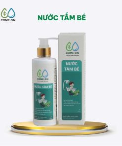 Nước tắm bé thảo dược COME ON làm sạch, mát da, ngừa rôm sảy 250ml