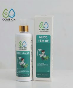 Nước tắm bé thảo dược COME ON làm sạch, mát da, ngừa rôm sảy 250ml