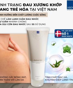 Gel lạnh xoa bóp giảm đau Abena Active Gel 250ml