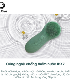 OGAWA Beauty – Silicone Facial Cleansing Brush (OB-430) / Máy rửa mặt sóng âm (OB-430), hiệu Ogawa
