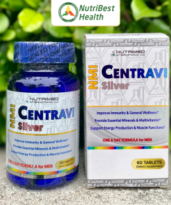 Thực phẩm bảo vệ sức khỏe NMI Centravi Silver (60 viên)