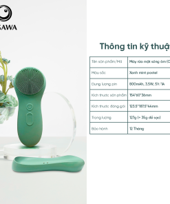 OGAWA Beauty – Silicone Facial Cleansing Brush (OB-430) / Máy rửa mặt sóng âm (OB-430), hiệu Ogawa