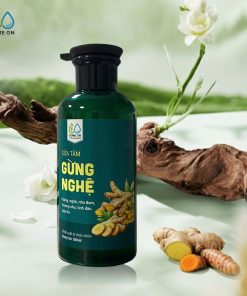 Sữa tắm gừng nghệ COME ON cấp ẩm, sáng da, sạch mụn lưng 500ml