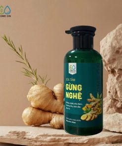 Sữa tắm gừng nghệ COME ON cấp ẩm, sáng da, sạch mụn lưng 500ml