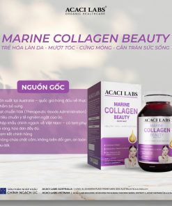 Collagen thủy phân hỗ trợ Da Móng Tóc Acai Labs Marine Collagen Beauty Australia 90v