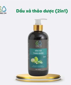 Dầu xả thảo dược 2IN1 COME ON hỗ trợ cấp ẩm, giúp tóc mềm mại 500ml