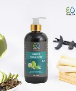 Dầu xả thảo dược 2IN1 COME ON hỗ trợ cấp ẩm, giúp tóc mềm mại 500ml