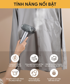 Bàn Ủi Hơi Nước Cầm Tay BlueStone GSB-4018 150ml 1200W