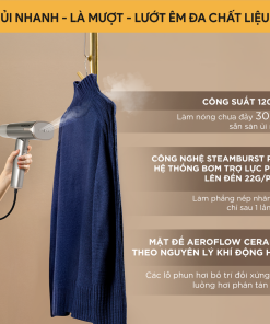 Bàn Ủi Hơi Nước Cầm Tay BlueStone GSB-4018 150ml 1200W