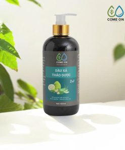 Dầu xả thảo dược 2IN1 COME ON hỗ trợ cấp ẩm, giúp tóc mềm mại 500ml