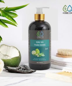 Dầu xả thảo dược 2IN1 COME ON hỗ trợ cấp ẩm, giúp tóc mềm mại 500ml