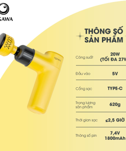 Súng massage nóng & lạnh TurboRevive (OG-1102L)