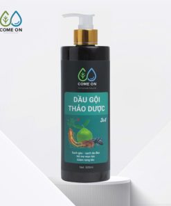 Dầu gội thảo dược COME ON 3in1 giải pháp toàn diện cho da đầu khoẻ, mượt tóc, phục hồi tóc 500ml