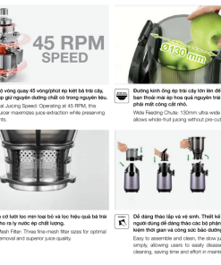 Máy ép chậm Hafele HS-J130SG