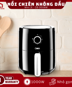 Nồi chiên không dầu mini 3L COBI – Thiết kế nhỏ gọn, dễ dùng, tiện lợi nhà bếp_355040