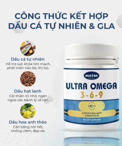 Viên Uống Austar Ultra Omega 3-6-9 (Hộp 60 viên)