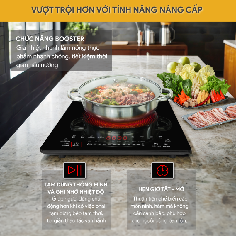 Bếp Từ Đơn BlueStone ICB-6731 2000W