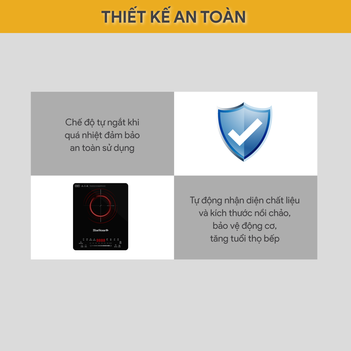 Bếp Từ Đơn BlueStone ICB-6731 2000W