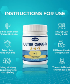 Viên Uống Austar Ultra Omega 3-6-9 (Hộp 60 viên)