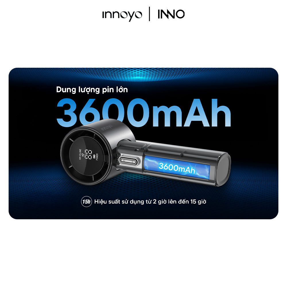 Quạt cầm tay tốc độ cao InnoFans Handheld
