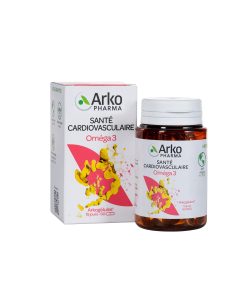 Viên uống ARKOPHARMA ARKOGELULES OMEGA 3 hỗ trợ tăng cường sức khỏe tim mạch (Hộp 60 viên)