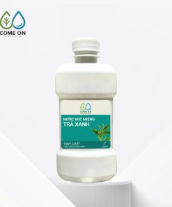Nước súc miệng trà xanh COME ON sạch miệng, sạch mảng bám, thơm miệng 200ml
