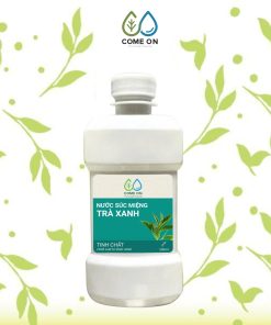 Nước súc miệng trà xanh COME ON sạch miệng, sạch mảng bám, thơm miệng 200ml