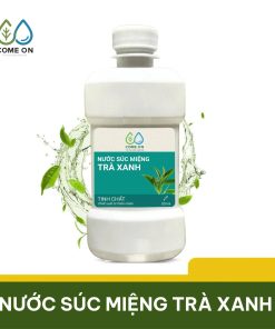Nước súc miệng trà xanh COME ON sạch miệng, sạch mảng bám, thơm miệng 200ml