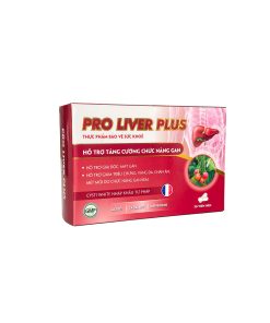 TPBVSK PRO LIVER Plus H/30v (Hỗ trợ giải độc, mát gan, giảm mệt mỏi)