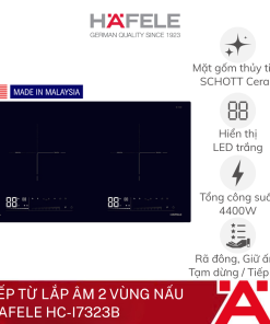 Bếp từ lắp âm 2 vùng nấu Hafele HC-I7323B