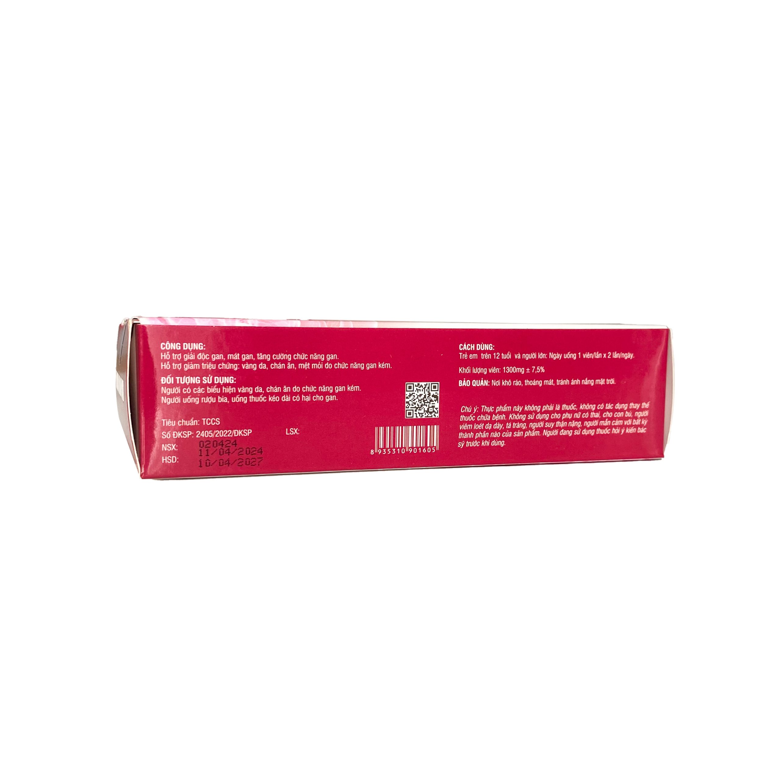 TPBVSK PRO LIVER Plus H/30v (Hỗ trợ giải độc, mát gan, giảm mệt mỏi)