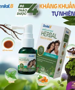 Xịt thơm miệng thảo dược Dental B Thái Lan 25ml
