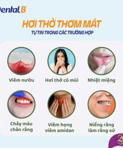 Xịt thơm miệng thảo dược Dental B Thái Lan 25ml