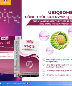 Thực phẩm bảo vệ sức khỏe VY-Q10 – tốt cho tim mạch