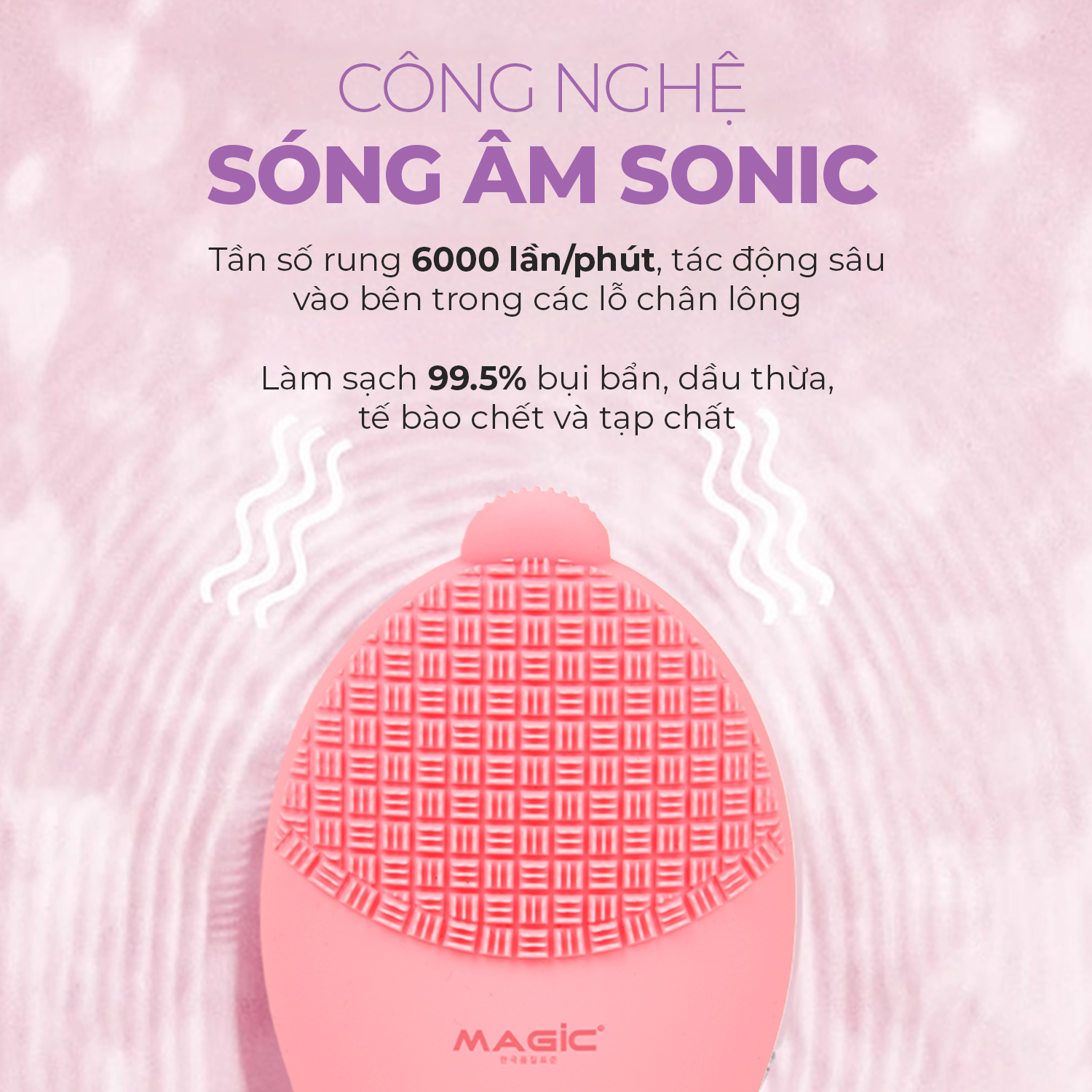 Máy rửa mặt Magic B-40